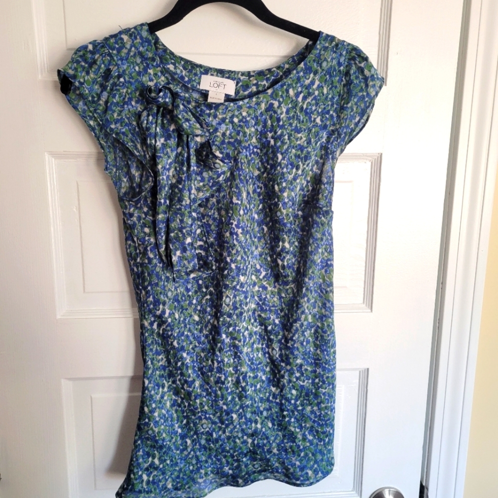 Loft Short Sleeve Blouse